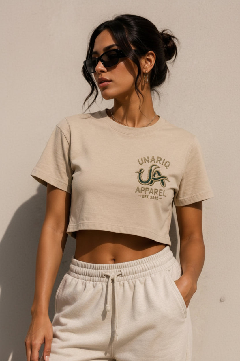Unariq Signature Crop Tee