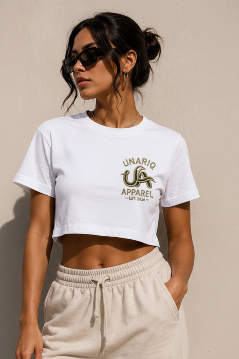 Unariq Signature Crop Tee