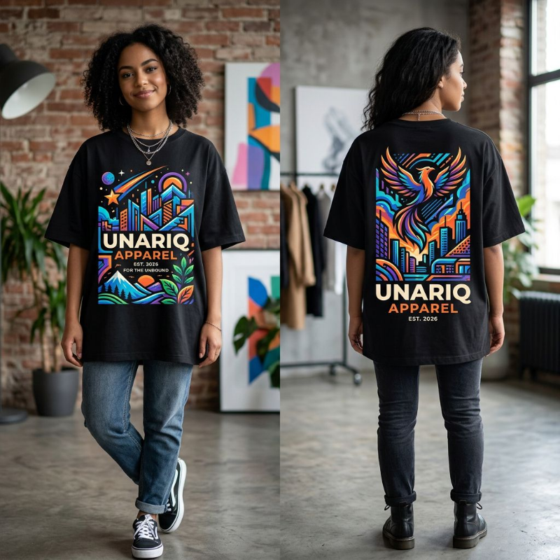 Unariq Apparel Signature Graphic T-Shirt